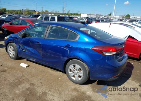 2018 Kia Forte Lx из США, поврежденный, VIN 3KPFK4A79JE214355
